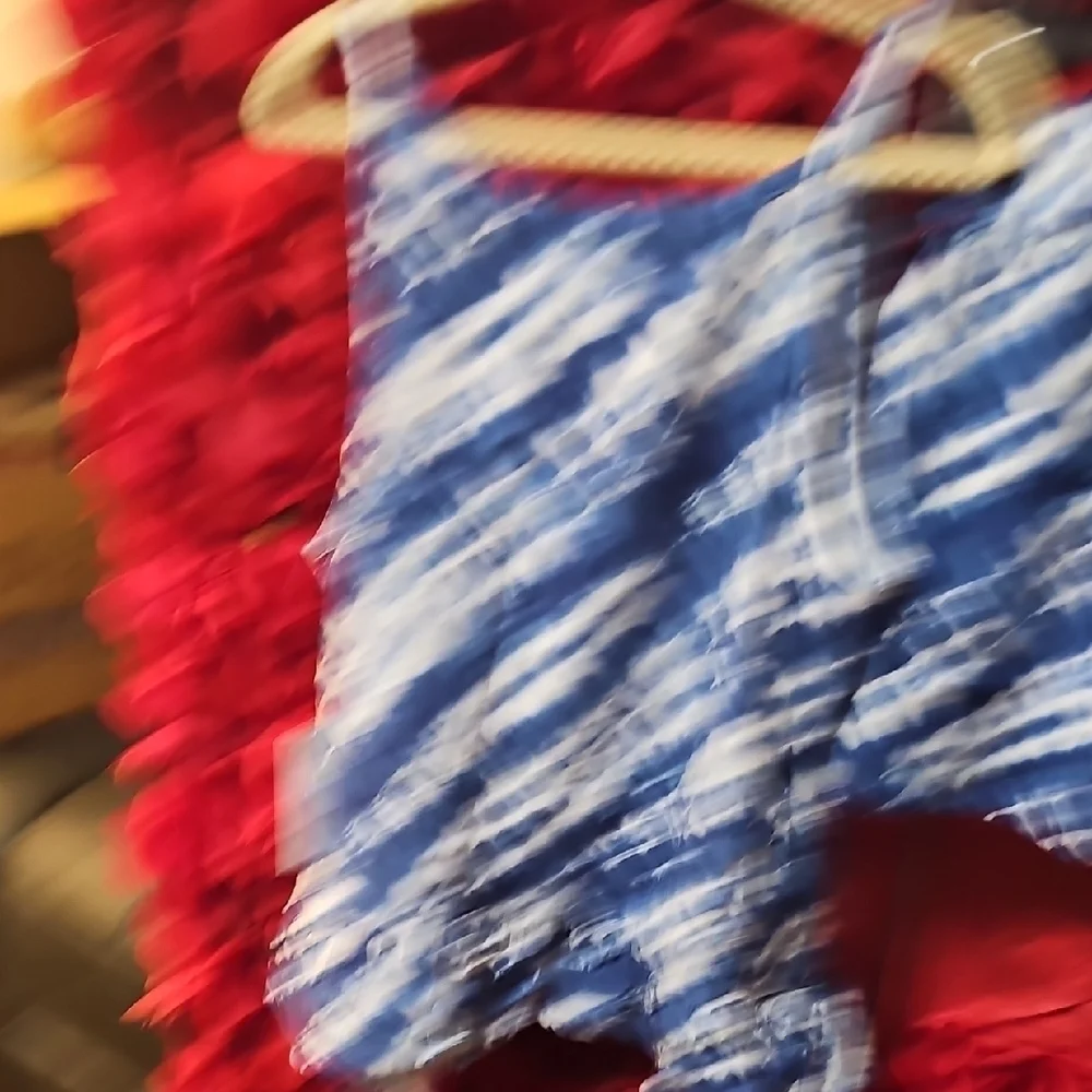 Jumping Beans NWT Matching Blue and White Tie-Dye Short Set Size 8